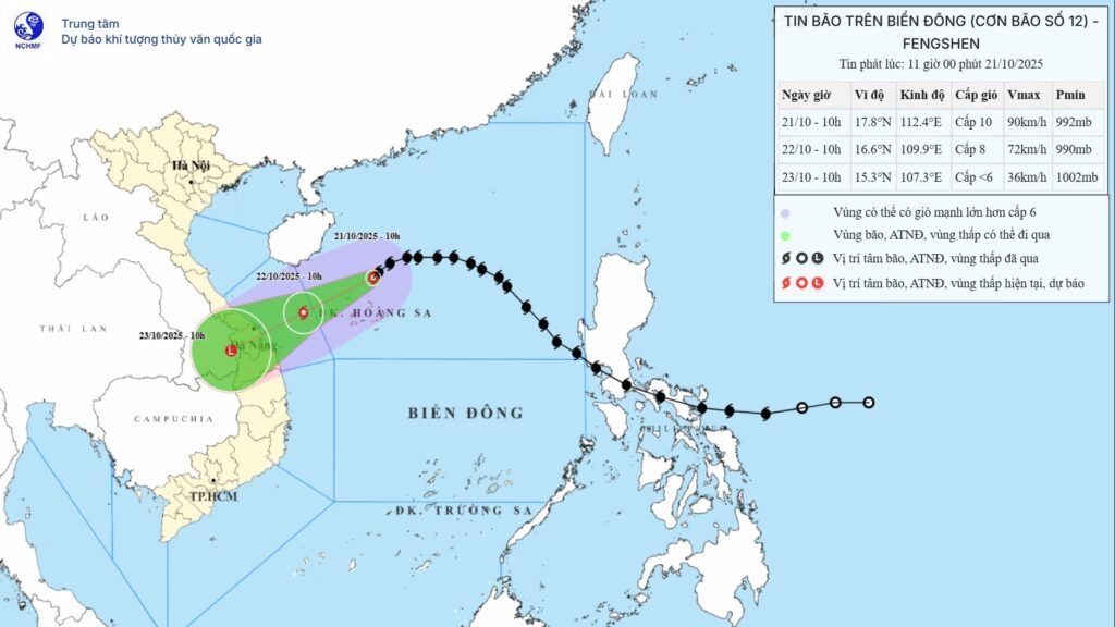 Da Nang braces for devastating rainfall starting from Oct. 22